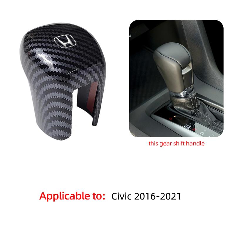 Car Shift Lever Cover Carbon Fibre Gear Stick Cap Auto Accessories For Honda Civic Fit Jazz Accord Pilot CRV Odyssey City HRV
Car Shift Lever Cover Carbon Fibre Gear Stick Cap Auto Accessories For Honda Civic Fit Jazz Accord Pilot CRV Odyssey City HRV