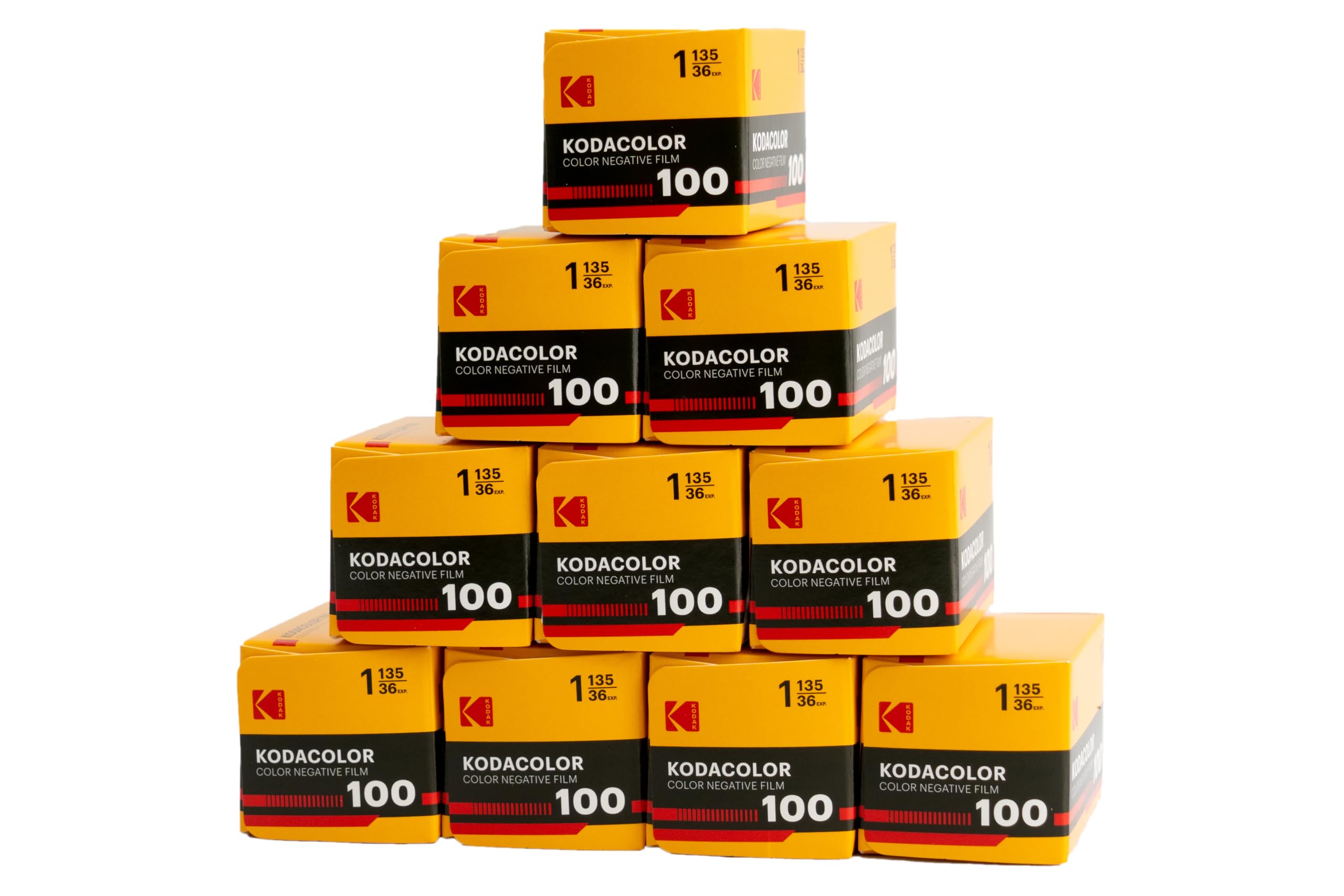 Kodak Kodacolor 100 35mm Color Negative 36 Film, exposures, 10-pack
Kodak Kodacolor 100 35mm Color Negative 36 Film, exposures, 10-pack