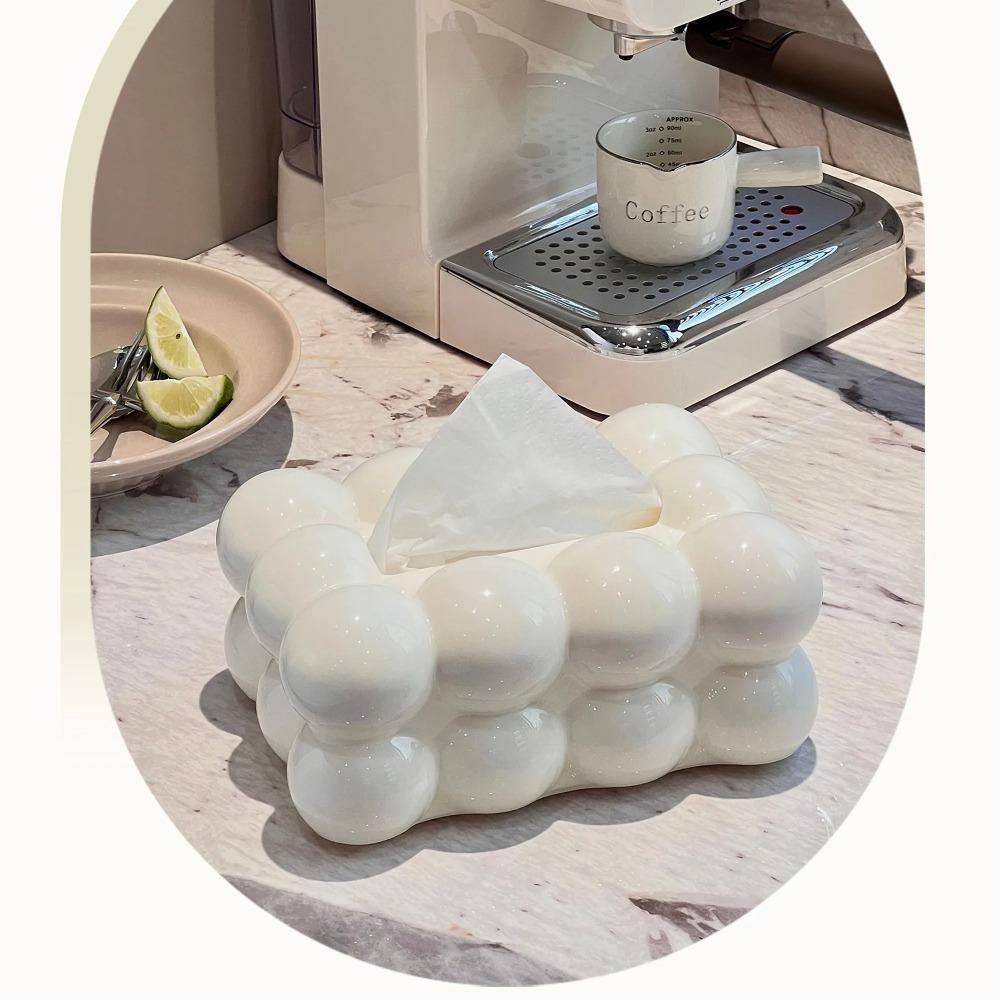 Dining Table Paper Towel Dispenser Bubble Design Facial Tissue Storage Box Creative Case Holder 4
Dining Table Paper Towel Dispenser Bubble Design Facial Tissue Storage Box Creative Case Holder 4
