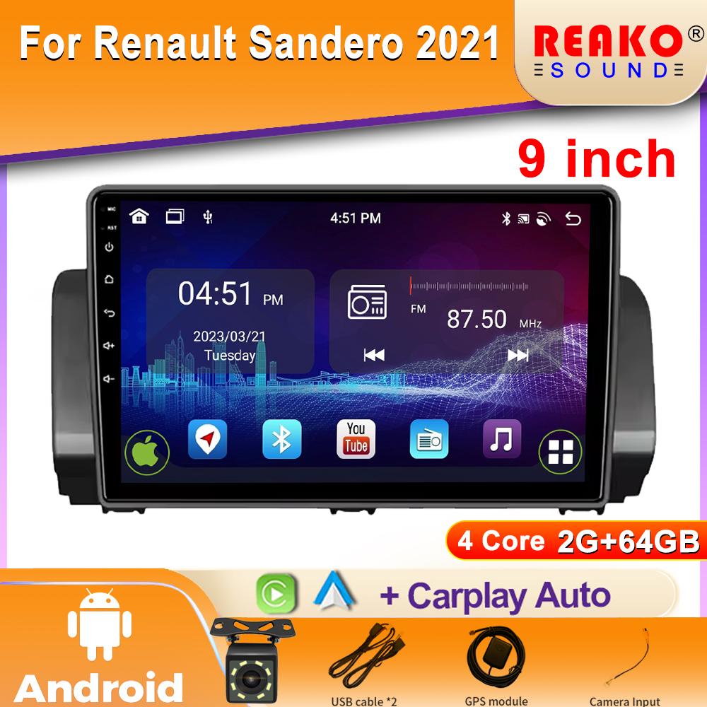 Android Carplay Auto For Renault Sandero 2021 Автомобільний радіо Мультимедійний відеоплеєр Навігація Стерео GPS IPS Екран 2Din DVD 4 core 2GB+64GB carplay
Android Carplay Auto For Renault Sandero 2021 Автомобільний радіо Мультимедійний відеоплеєр Навігація Стерео GPS IPS Екран 2Din DVD 4 core 2GB+64GB carplay