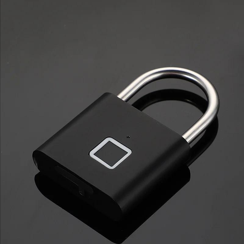 Keyless USB Charging Fingerprint Lock Smart Padlock Waterproof Door Lock Unlock Portable Anti-theft Padlock Zinc Home Tools чёрный
Keyless USB Charging Fingerprint Lock Smart Padlock Waterproof Door Lock Unlock Portable Anti-theft Padlock Zinc Home Tools чёрный