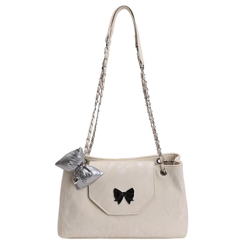 Casual large-capacity shoulder messenger bag, beautiful, the new the season, personalized niche simple underarm bag No pendant model
Casual large-capacity shoulder messenger bag, beautiful, the new the season, personalized niche simple underarm bag No pendant model