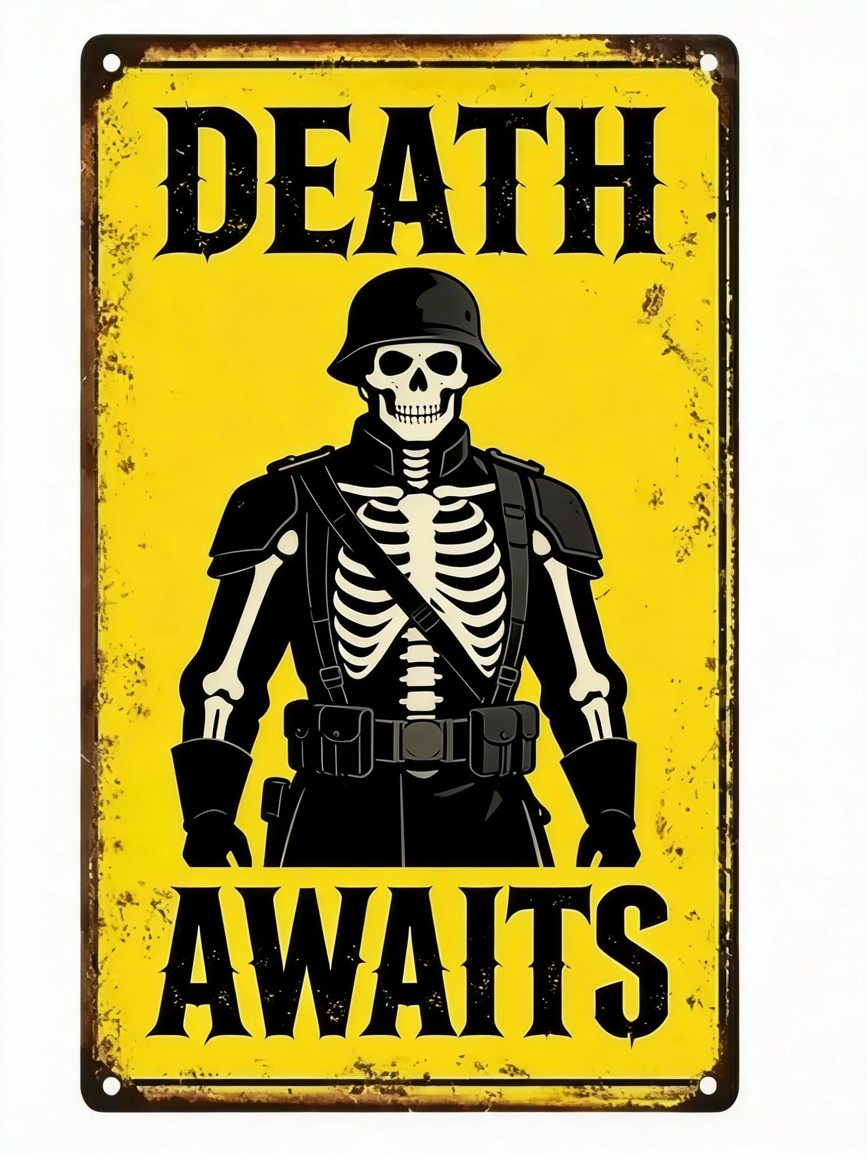 Whimsical Vintage Warning Signs A Collection of Fantasyinspired Metal Plaque Art with Iconic Slogans 20x30cm(7.8x11.8inch)
Whimsical Vintage Warning Signs A Collection of Fantasyinspired Metal Plaque Art with Iconic Slogans 20x30cm(7.8x11.8inch)