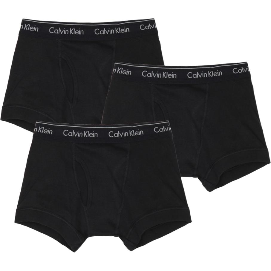 Calvin Klein Letter Print Elastic Waist Boxer Briefs 3-Pack Men underwear Black NB4002A-001 M
Calvin Klein Letter Print Elastic Waist Boxer Briefs 3-Pack Men underwear Black NB4002A-001 M