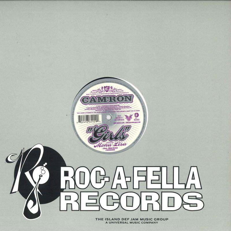 12inch Record CAM RON - Girls DEFR161541 Roc-A-Fella Rec 2004 US Rap & Hip-Hop/R&B Used
12inch Record CAM RON - Girls DEFR161541 Roc-A-Fella Rec 2004 US Rap & Hip-Hop/R&B Used