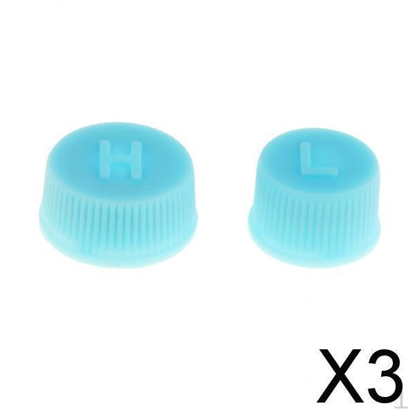 3xPair A/C R134a High Low Side Charging Port Service Valve Core Fitting Caps
3xPair A/C R134a High Low Side Charging Port Service Valve Core Fitting Caps