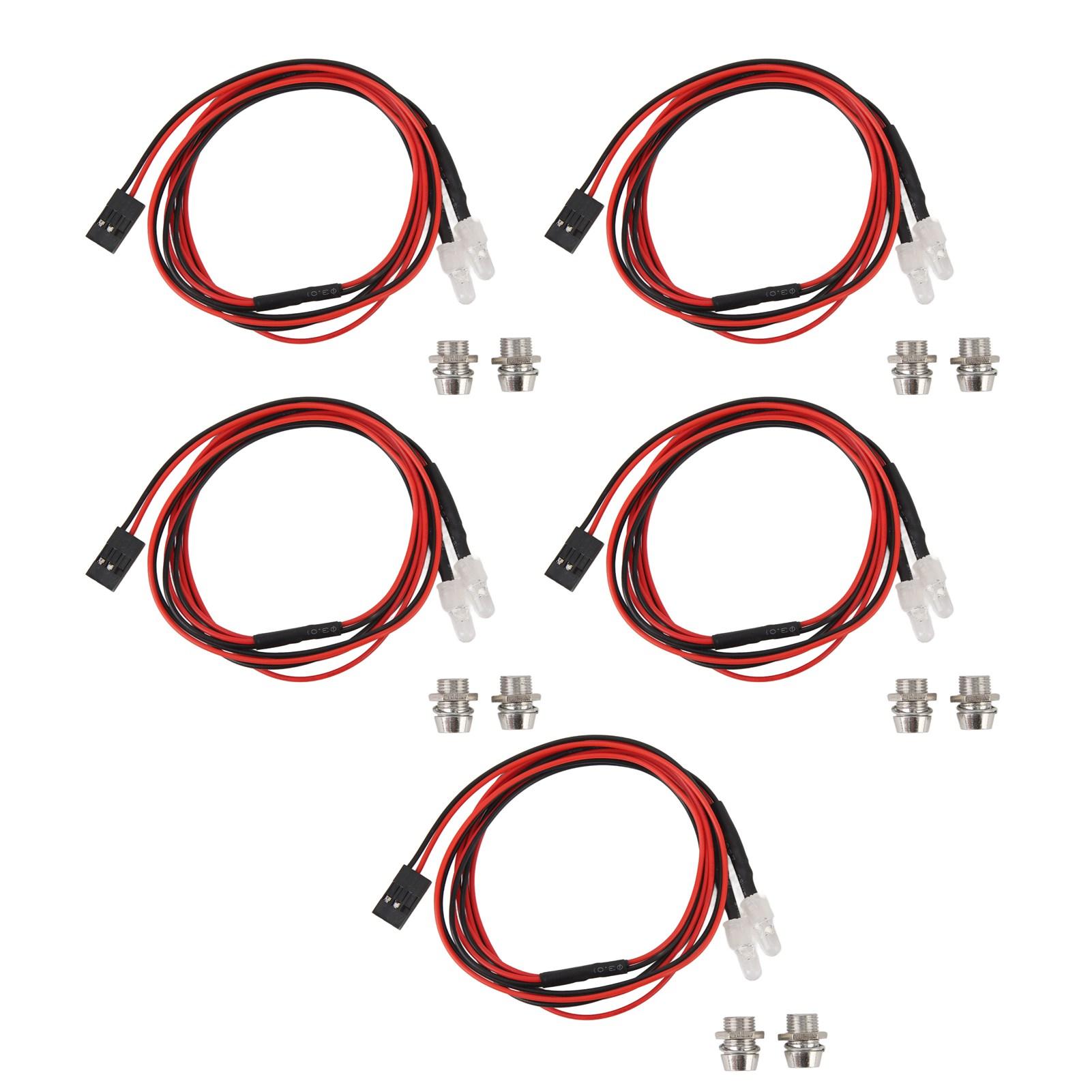 5pcs RC Car LED Light Universal High Brightness Red Light 5mm Lamp Beads 2 LED RC Light Kit for
5pcs RC Car LED Light Universal High Brightness Red Light 5mm Lamp Beads 2 LED RC Light Kit for