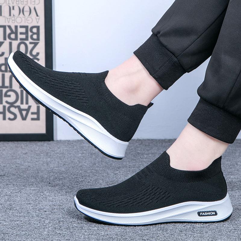 Men s Quick-Dry Running Shoes 2025 Spring Breathable Knit Sneakers Non-Slip Lightweight Slip-On Gym Walking men shoes 39
Men s Quick-Dry Running Shoes 2025 Spring Breathable Knit Sneakers Non-Slip Lightweight Slip-On Gym Walking men shoes 39