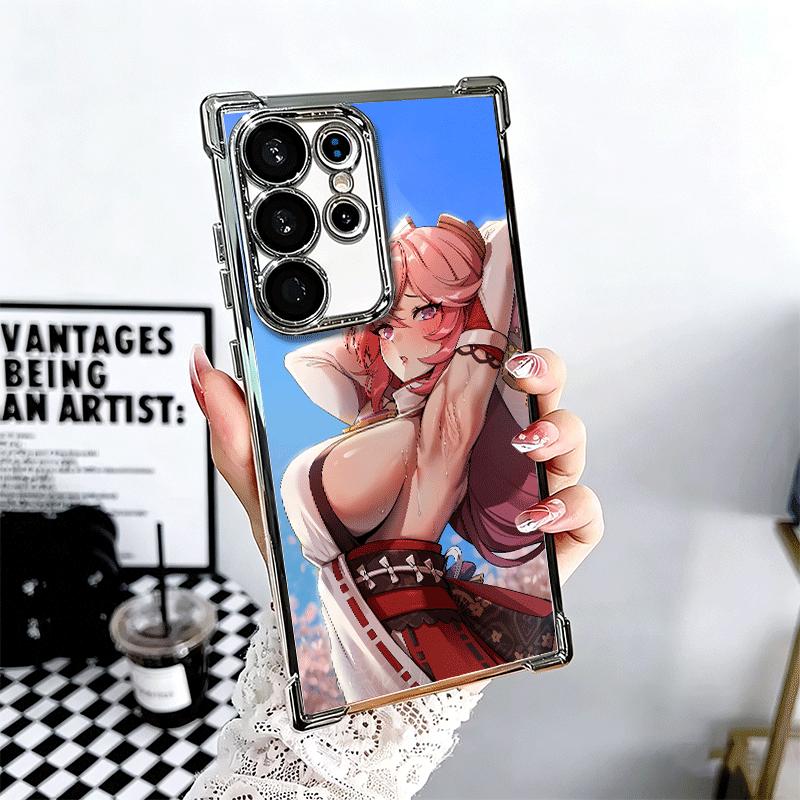 Genshin Impact Yae Miko Plating Phone Case For Samsung Galaxy S24 S25 FE S26 Edge S23 Ultra S22 S21 Plus S20 Anti-Fall Airabag C Samsung S25 FE
Genshin Impact Yae Miko Plating Phone Case For Samsung Galaxy S24 S25 FE S26 Edge S23 Ultra S22 S21 Plus S20 Anti-Fall Airabag C Samsung S25 FE