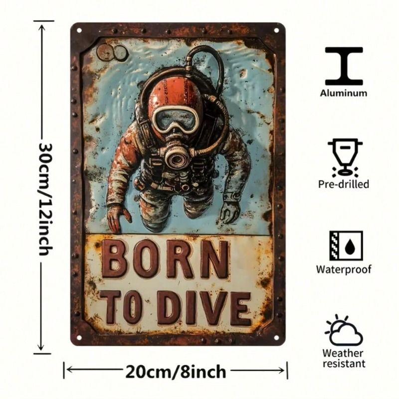 Vintage Metal Tin Sign Retro Wall Art Home Decor Living Room Decoration 20x30cm
Vintage Metal Tin Sign Retro Wall Art Home Decor Living Room Decoration 20x30cm