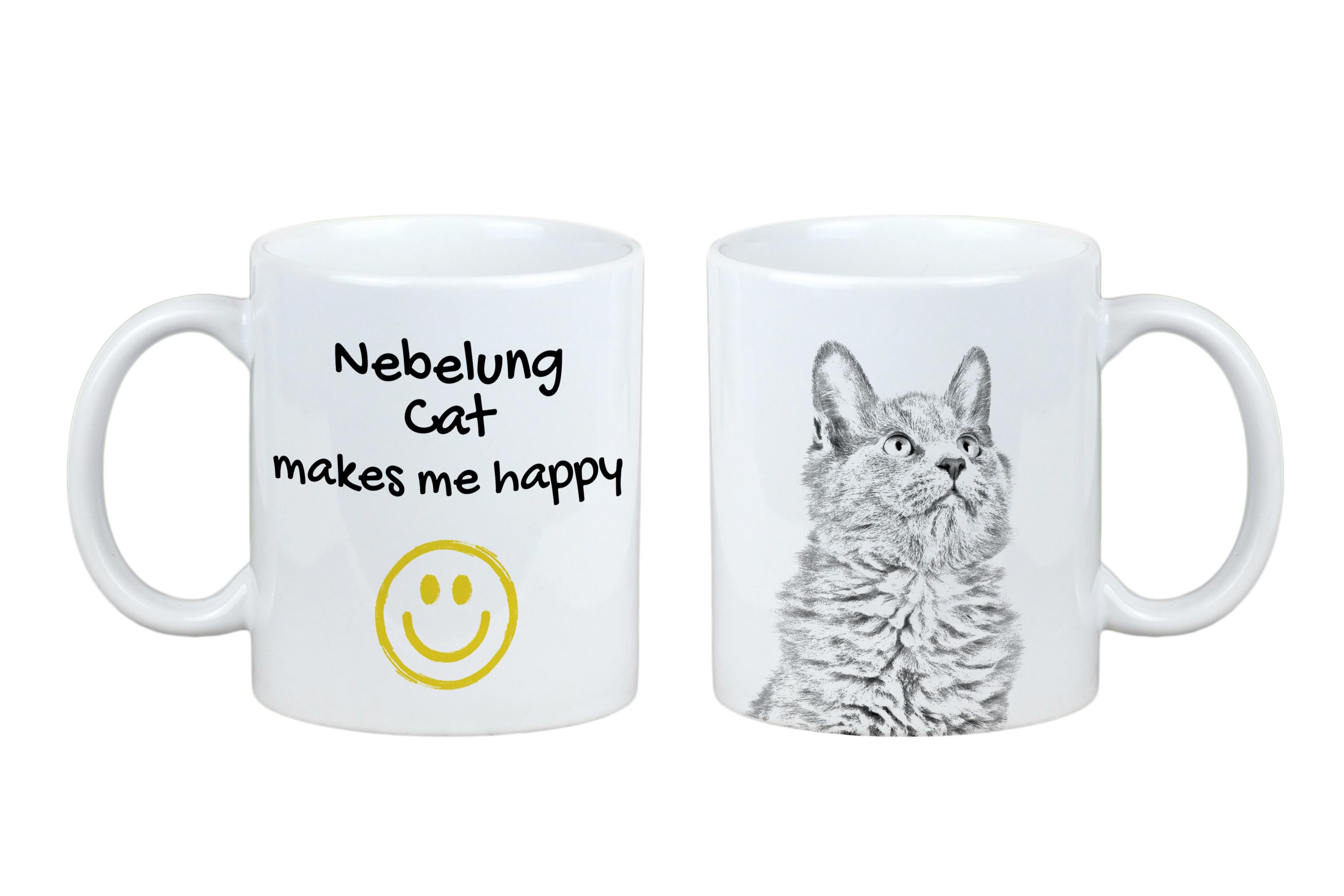 Nebelung - cat mug, cheerful mug for a dog lover, personalized gift from the Art-Dog brand білий
Nebelung - cat mug, cheerful mug for a dog lover, personalized gift from the Art-Dog brand білий
