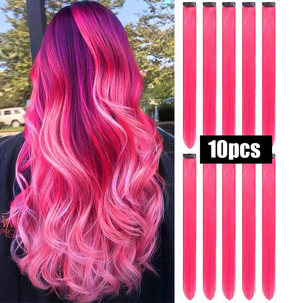 10 PCS Colored Hair Extensions Straight Hairpiece Multi-colors Party Highlights Clip in Synthetic for Women Girls Cosplay 2028
10 PCS Colored Hair Extensions Straight Hairpiece Multi-colors Party Highlights Clip in Synthetic for Women Girls Cosplay 2028