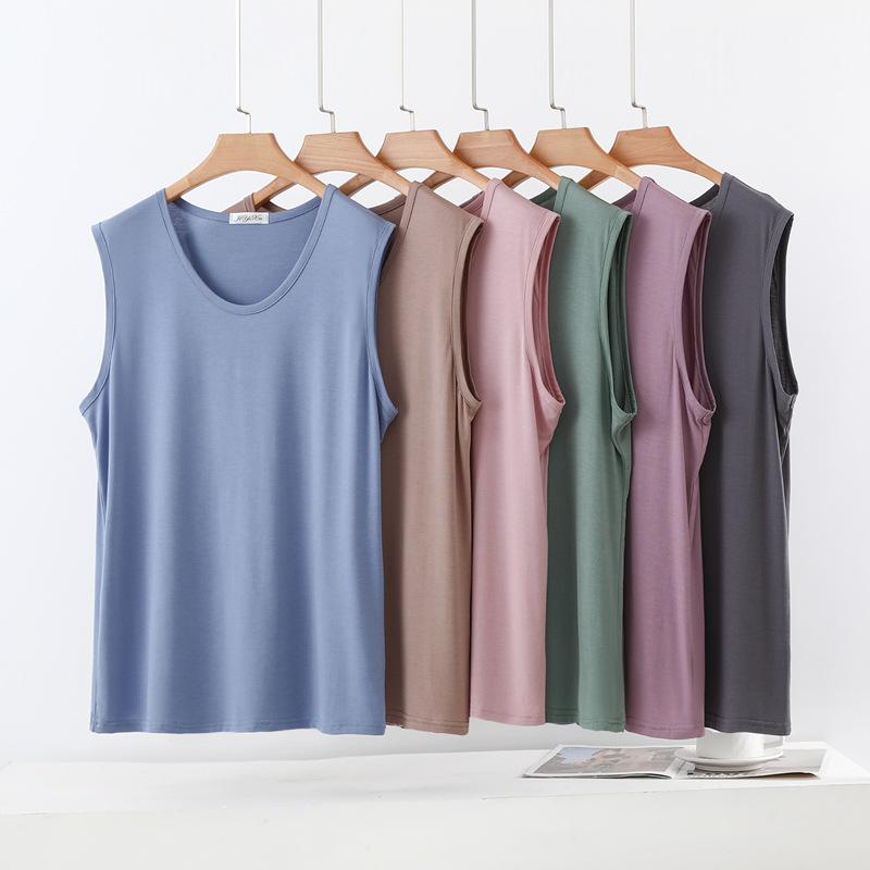 Plus Size Modal Sleeveless Pajamas - Spring/Summer Casual Loose Fit Tank Top for Women M
Plus Size Modal Sleeveless Pajamas - Spring/Summer Casual Loose Fit Tank Top for Women M