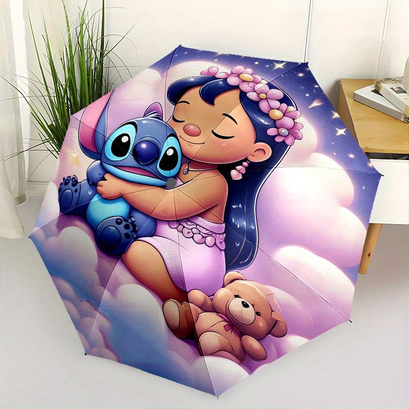 Stitch,Lilo Automatic folding umbrella, 8 ribs portable foldable design, best choice for business and going out, birthday, Halloween, Christ
Stitch,Lilo Automatic folding umbrella, 8 ribs portable foldable design, best choice for business and going out, birthday, Halloween, Christ