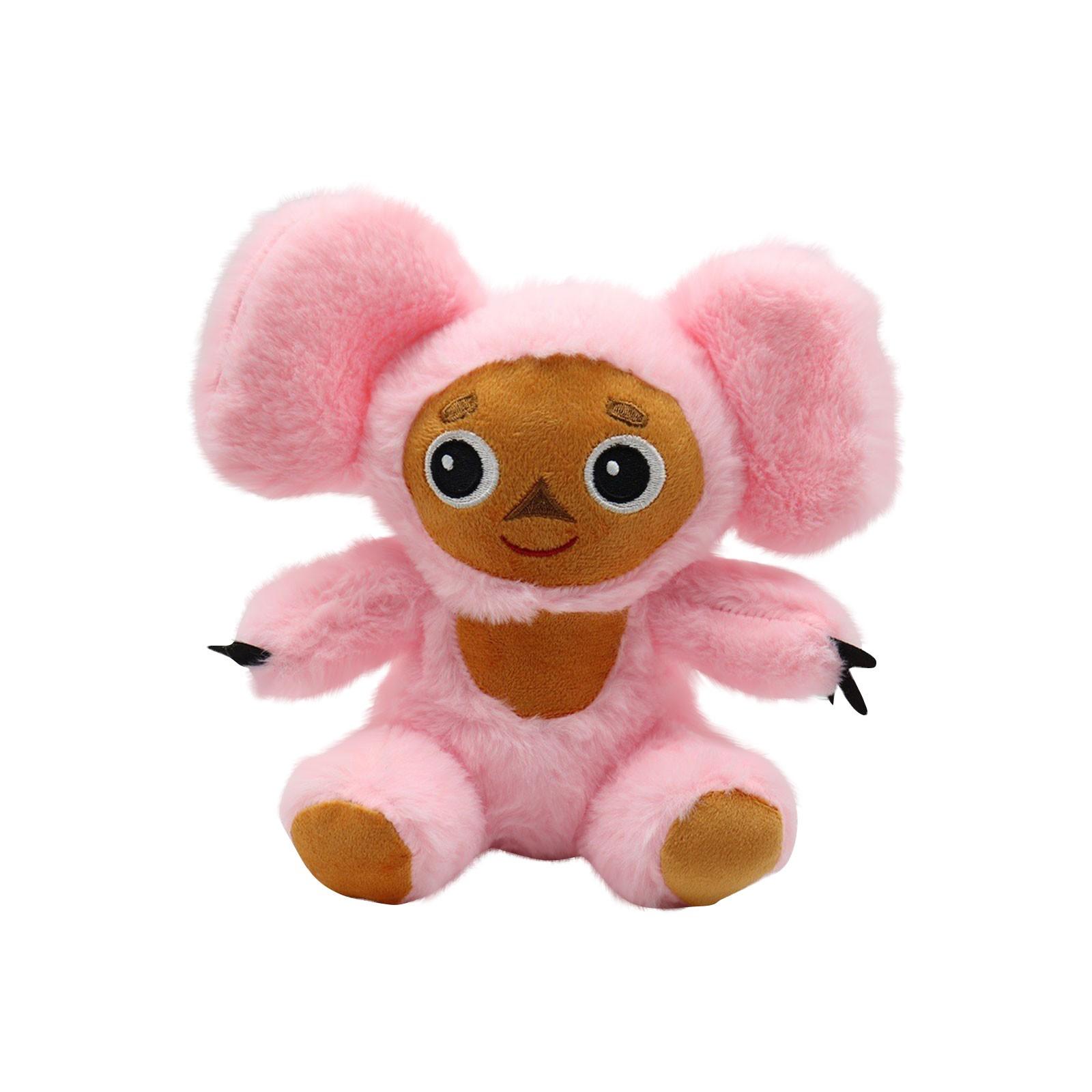 Большие уши обезьяны кукла мягкая милая коричневая плюшевая игрушка обезьяна аниме окружающая кукла One Size розовый