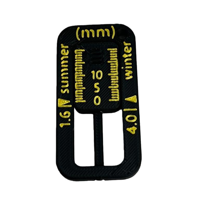 Small Tire Tread Depth Measurement Tool Keychain User Friendly for Active Tire Inspection & Practical Daily Use
Small Tire Tread Depth Measurement Tool Keychain User Friendly for Active Tire Inspection & Practical Daily Use