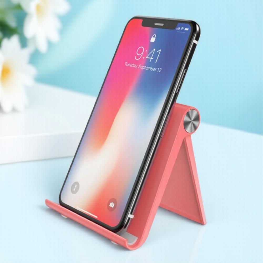 Universal Foldable Cell Phone Stand Adjustable Desktop Holder for 4-7.9 Inch Smartphones Tablets рожевий
Universal Foldable Cell Phone Stand Adjustable Desktop Holder for 4-7.9 Inch Smartphones Tablets рожевий