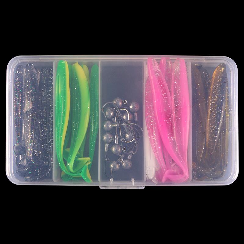 ALASICKA 1Set Road Runner Boxed Soft Bait Perch Warbler Fishing Bait Soft Worm Threaded CurlyTail Maggot Artificial Bionic Bait
ALASICKA 1Set Road Runner Boxed Soft Bait Perch Warbler Fishing Bait Soft Worm Threaded CurlyTail Maggot Artificial Bionic Bait