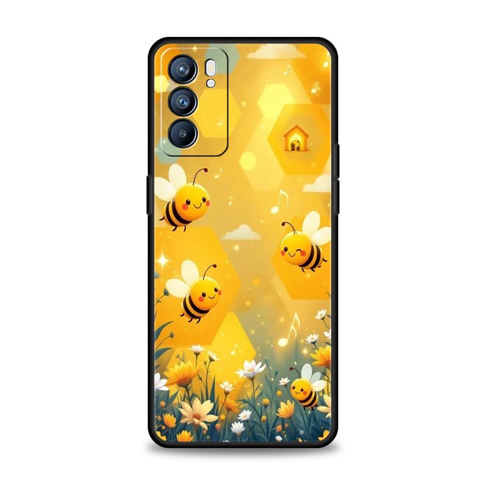 Honeybee Flower Pattern Phone Case For Oppo A17 A31 A54 A57 A78 A79 A98 Find X5 X6 Reno 6 7 8 10 11 12 13 F Pro Soft TPU Cover Reno12
Honeybee Flower Pattern Phone Case For Oppo A17 A31 A54 A57 A78 A79 A98 Find X5 X6 Reno 6 7 8 10 11 12 13 F Pro Soft TPU Cover Reno12