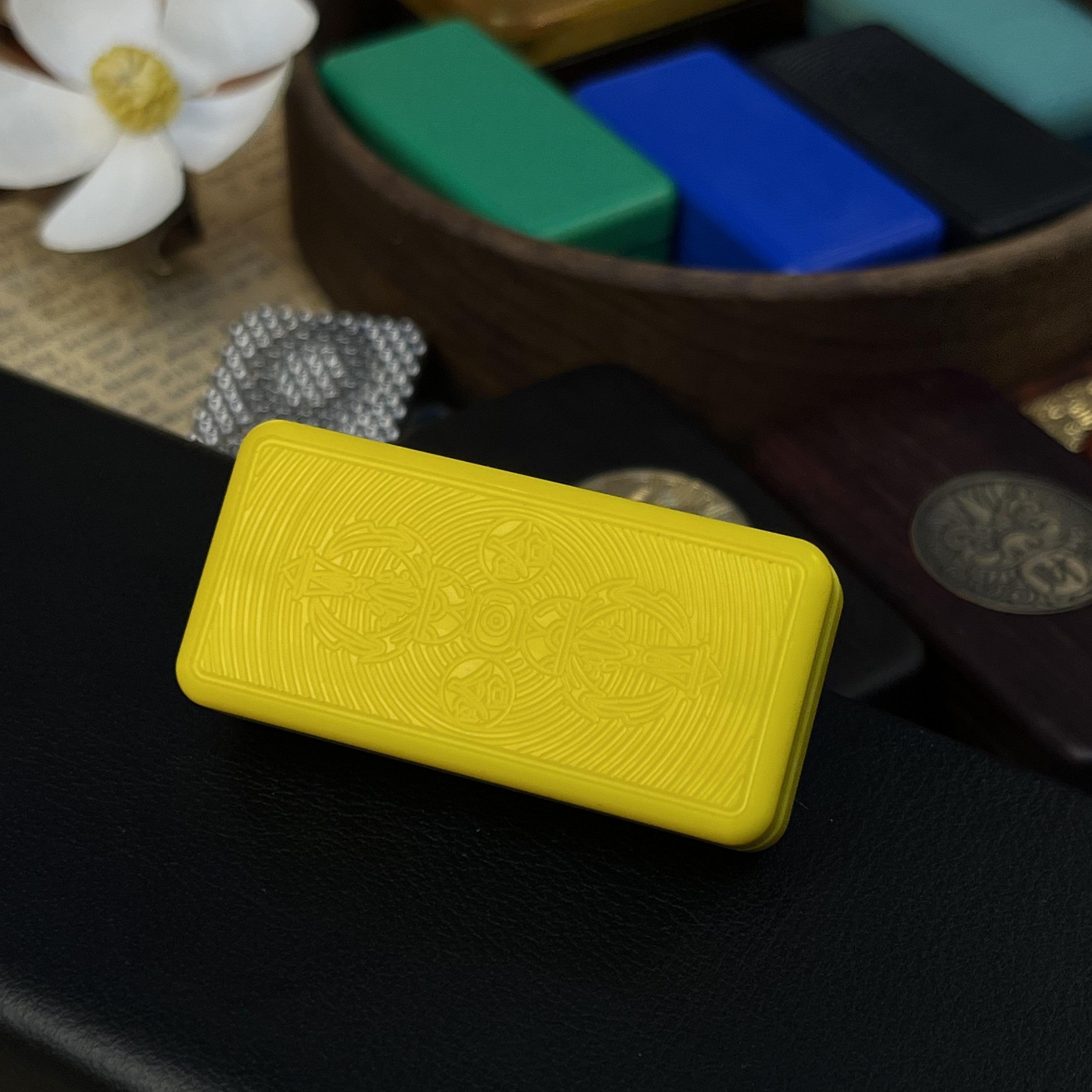 Metal Fidgeting Mechanical Slider Titanium Alloy Magnetic Push Card Ratchet Wheel Haptic Coin Edc Tactile Counter Stress Reducing Toys
Metal Fidgeting Mechanical Slider Titanium Alloy Magnetic Push Card Ratchet Wheel Haptic Coin Edc Tactile Counter Stress Reducing Toys