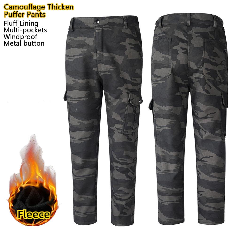 Чоловічі пухові штани. Зимові ущільнені флісові прямі брюки-карго. Теплі вітрозахисні теплі лижні штани для скелелазіння. M камуфляжний
Чоловічі пухові штани. Зимові ущільнені флісові прямі брюки-карго. Теплі вітрозахисні теплі лижні штани для скелелазіння. M камуфляжний