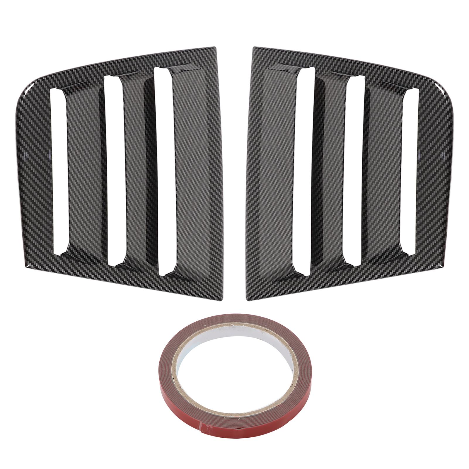 2PCS Car Exterior Side Window Louvers Carbon Fiber Style Replacement for Dodge Charger
2PCS Car Exterior Side Window Louvers Carbon Fiber Style Replacement for Dodge Charger