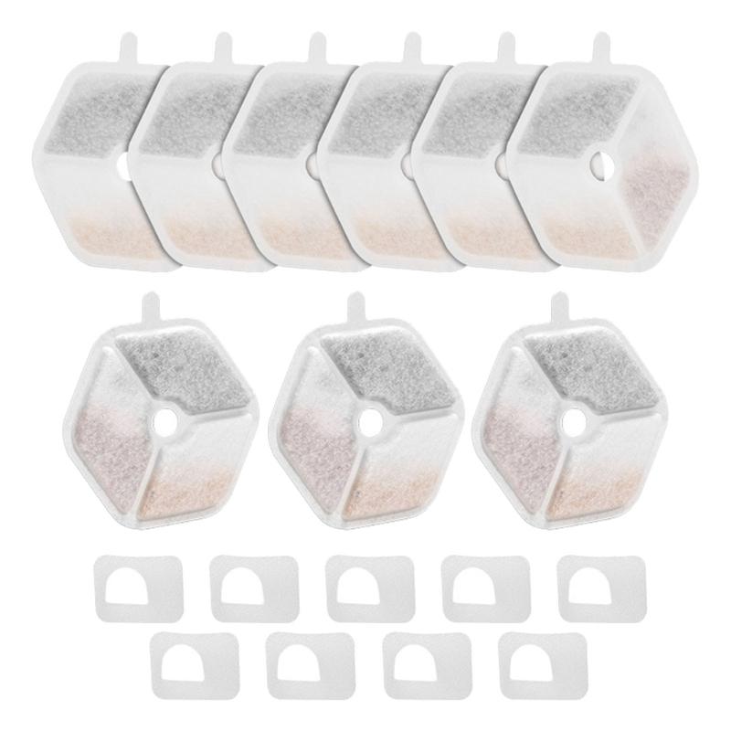 9 Packs Replacement Filter and 9 Packs Sponges for Wireless Cats Fountain Steel Metal Dog Water Fountain Foam Filter 1
9 Packs Replacement Filter and 9 Packs Sponges for Wireless Cats Fountain Steel Metal Dog Water Fountain Foam Filter 1