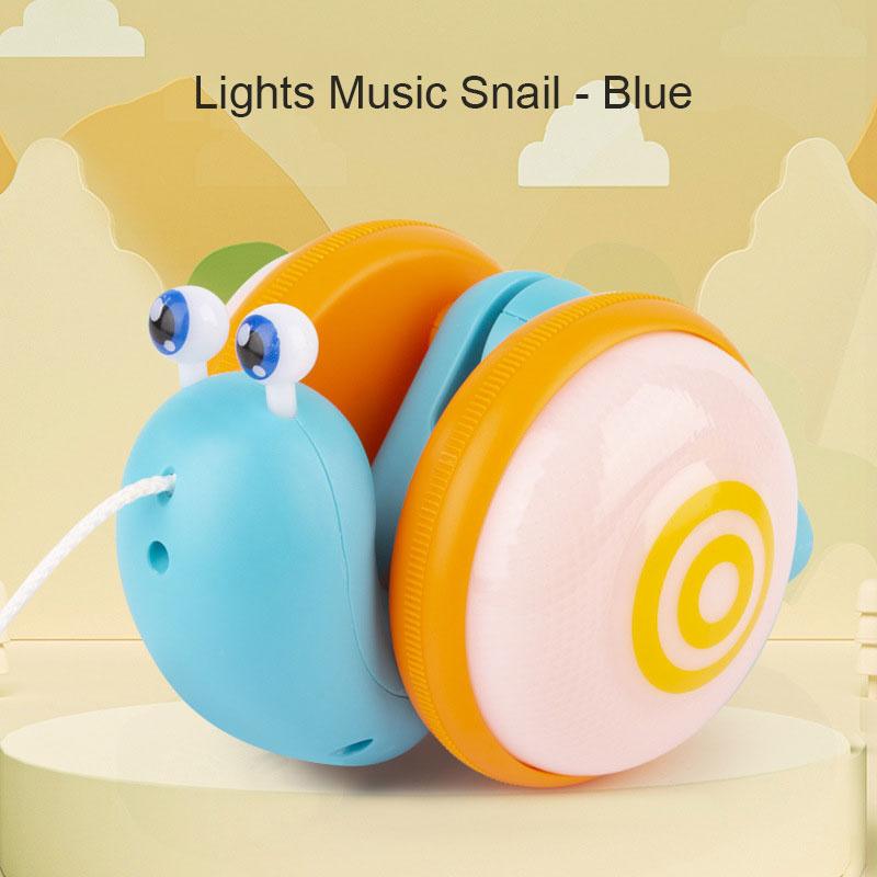Интерактивная игрушка-каталка «Улитка» со звуковыми и световыми эффектами. Забавная извивающаяся улитка. Игрушка для малышей, помогающая научиться ходить. синий
Интерактивная игрушка-каталка «Улитка» со звуковыми и световыми эффектами. Забавная извивающаяся улитка. Игрушка для малышей, помогающая научиться ходить. синий