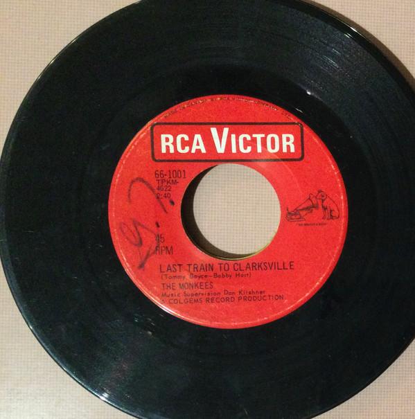 7inch Record MONKEES Last Train To Clarksville 661001 RCA Victor 1966 Canada Rock Used
7inch Record MONKEES Last Train To Clarksville 661001 RCA Victor 1966 Canada Rock Used