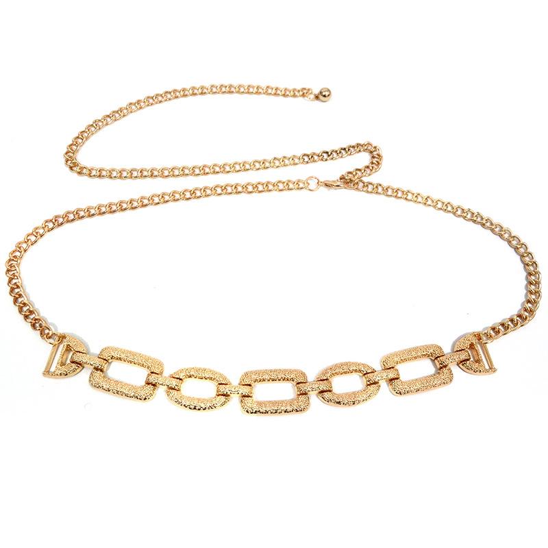 Meier Belt casual punk style jewelry decoration silm metal chain waist chain with skirt 115 золотой
Meier Belt casual punk style jewelry decoration silm metal chain waist chain with skirt 115 золотой