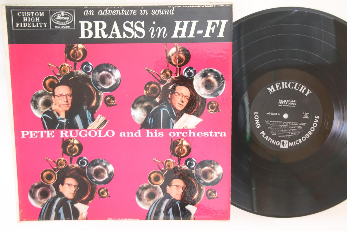 LP Record PETE RUGOLO - An Adventure In Sound - Brass In Hi MG20261 MERCURY 1957 US Jazz Used
LP Record PETE RUGOLO - An Adventure In Sound - Brass In Hi MG20261 MERCURY 1957 US Jazz Used