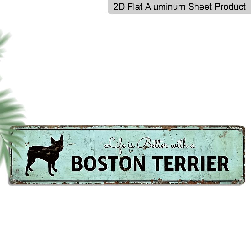 Vintage Aluminum Sign for Boston Terrier - 4.0x16.0inch, UV Printed, Weather-Resistant Wall Art for Home, Garage, Garden, Café, Restaurant, and Bar 40cm x 10cm
Vintage Aluminum Sign for Boston Terrier - 4.0x16.0inch, UV Printed, Weather-Resistant Wall Art for Home, Garage, Garden, Café, Restaurant, and Bar 40cm x 10cm