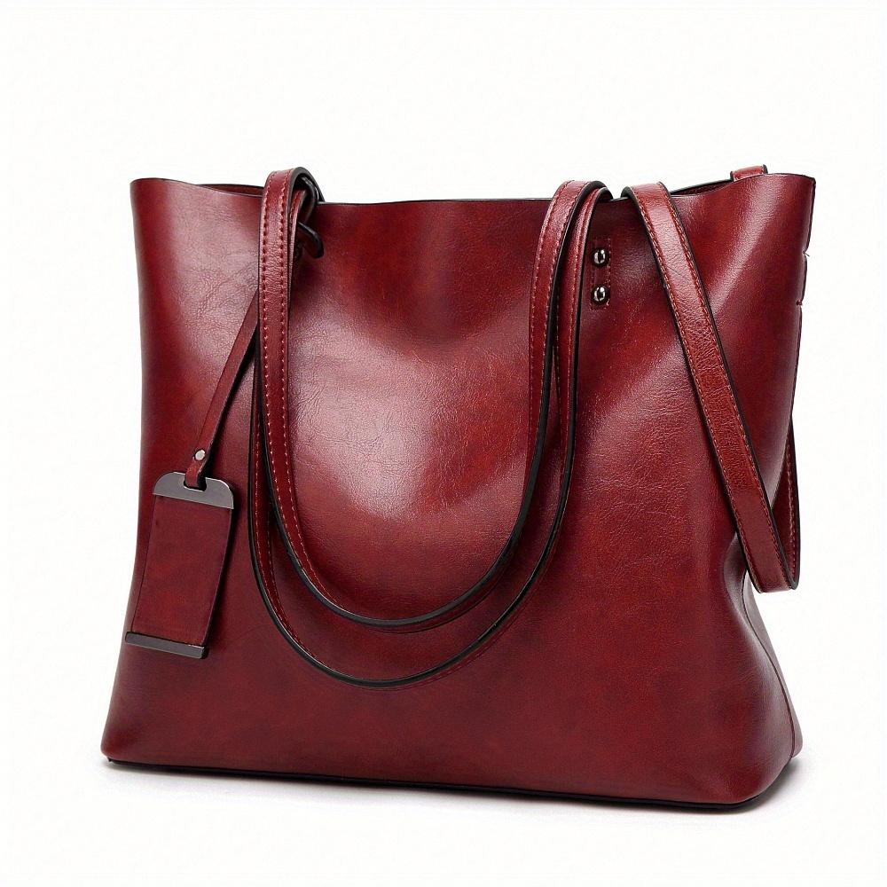 Fashiable Classic Retro Leather Women s Tote Handbag Cross Body Bag Documents Work Bag Computer Partiti Bag Travel Bag (30cm<Max Length<50cm) червоний
Fashiable Classic Retro Leather Women s Tote Handbag Cross Body Bag Documents Work Bag Computer Partiti Bag Travel Bag (30cm<Max Length<50cm) червоний