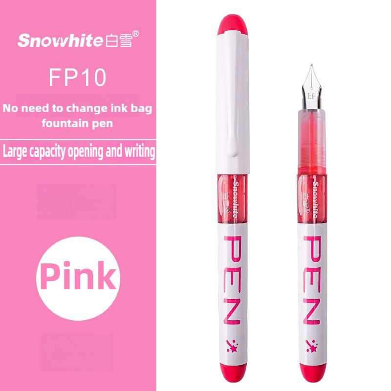 FP10 Direct Liquild Fountain Pen EF/F High Capacity No Ink Cartridge Needed Colorful Ink Pens School Supplies Stationery EF розовый
FP10 Direct Liquild Fountain Pen EF/F High Capacity No Ink Cartridge Needed Colorful Ink Pens School Supplies Stationery EF розовый