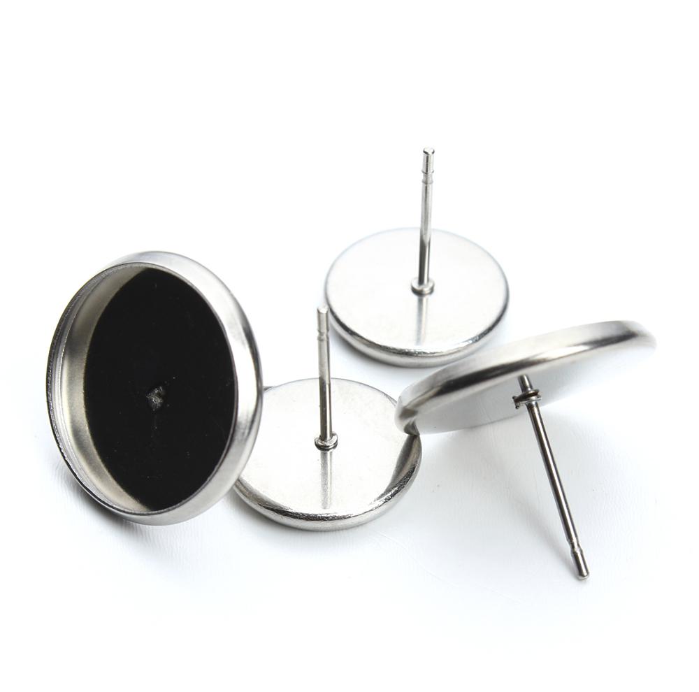 Louleur Stainless Steel Blank Earring Base Cabochon Cameo Base Flat Earring Setting Stud Earring Base Wholesale 6mm x 20PCS
Louleur Stainless Steel Blank Earring Base Cabochon Cameo Base Flat Earring Setting Stud Earring Base Wholesale 6mm x 20PCS