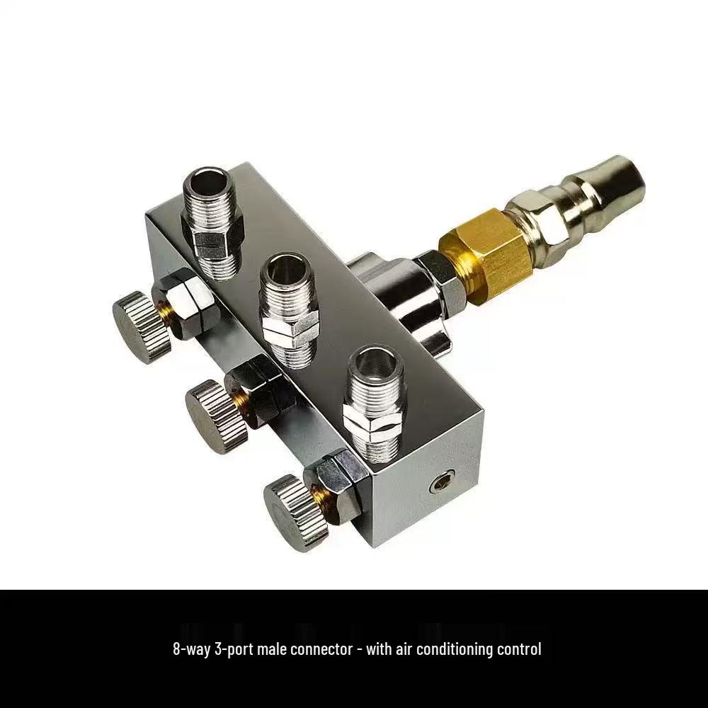 Universal Air Compressor Multi-Connector with Adjustable Air Pressure
Universal Air Compressor Multi-Connector with Adjustable Air Pressure