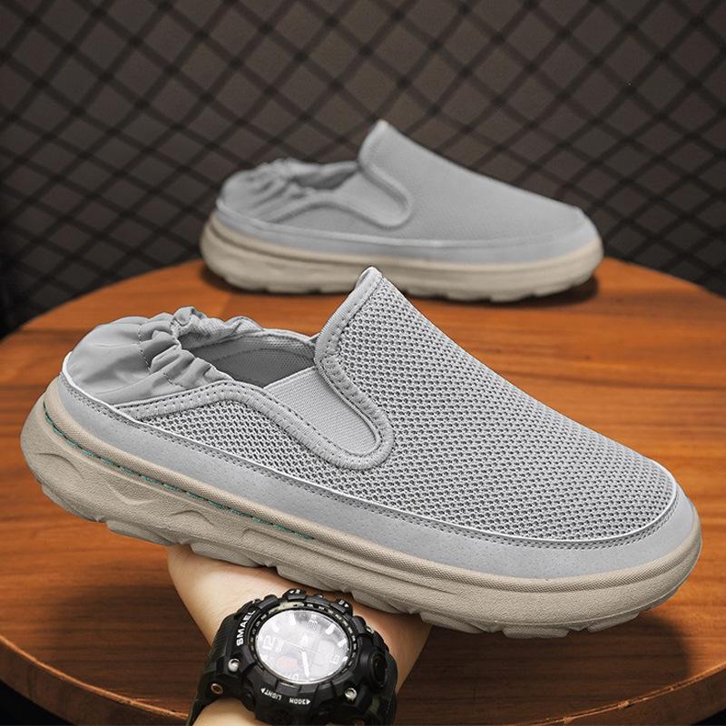 Baotou slippers men s summer outer wear mesh breathable hollow non-slip deodorant lazy one pedal sports beach sandals 44 чорний
Baotou slippers men s summer outer wear mesh breathable hollow non-slip deodorant lazy one pedal sports beach sandals 44 чорний