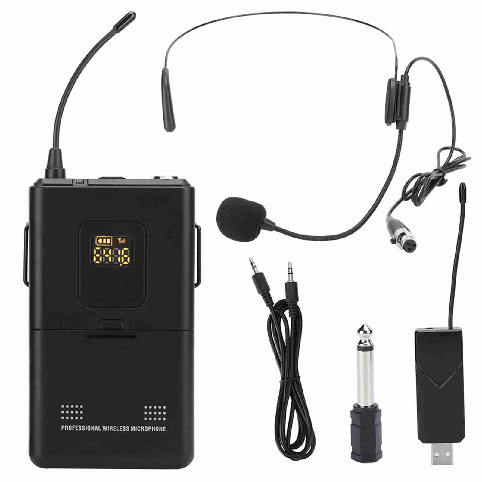Система UHF, устанавливаемая на голову, микрофон, громкоговоритель, обучающий микрофон с U-образным сечением
Система UHF, устанавливаемая на голову, микрофон, громкоговоритель, обучающий микрофон с U-образным сечением