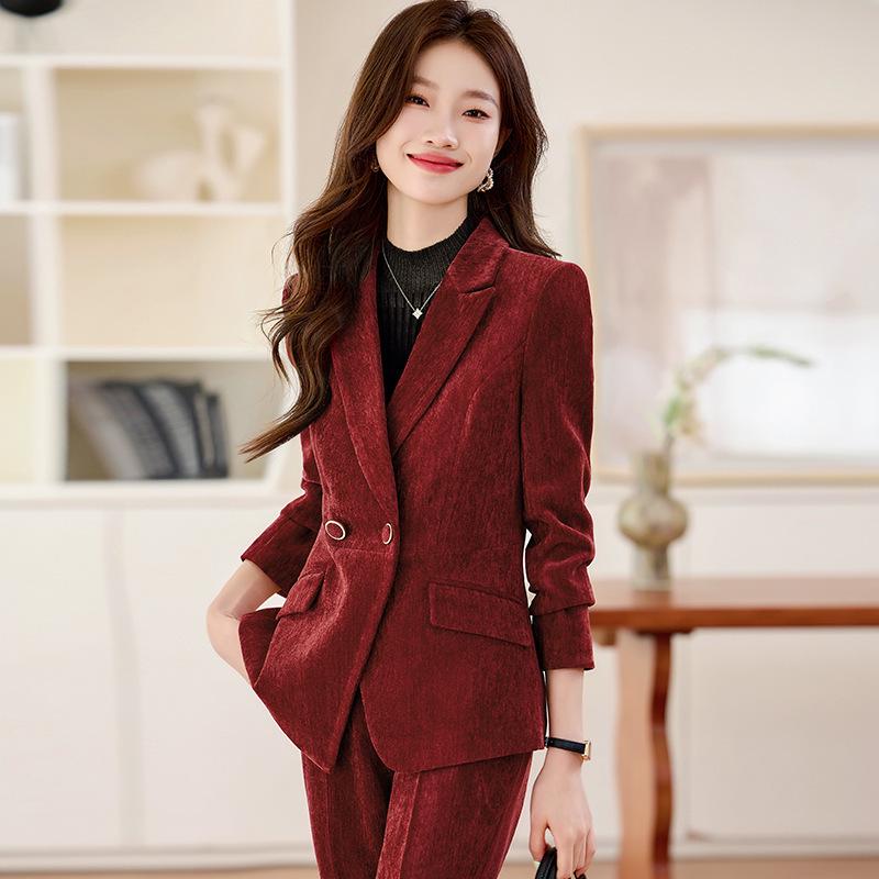 Women s Velvet Suit Set - Autumn/Winter 2026, Goddess Style High-End Professional Two-Piece S
Women s Velvet Suit Set - Autumn/Winter 2026, Goddess Style High-End Professional Two-Piece S