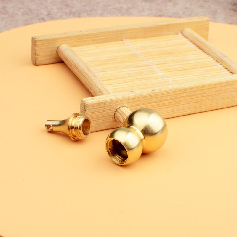 Brass and Copper Gourds with Openable Compartment
Brass and Copper Gourds with Openable Compartment