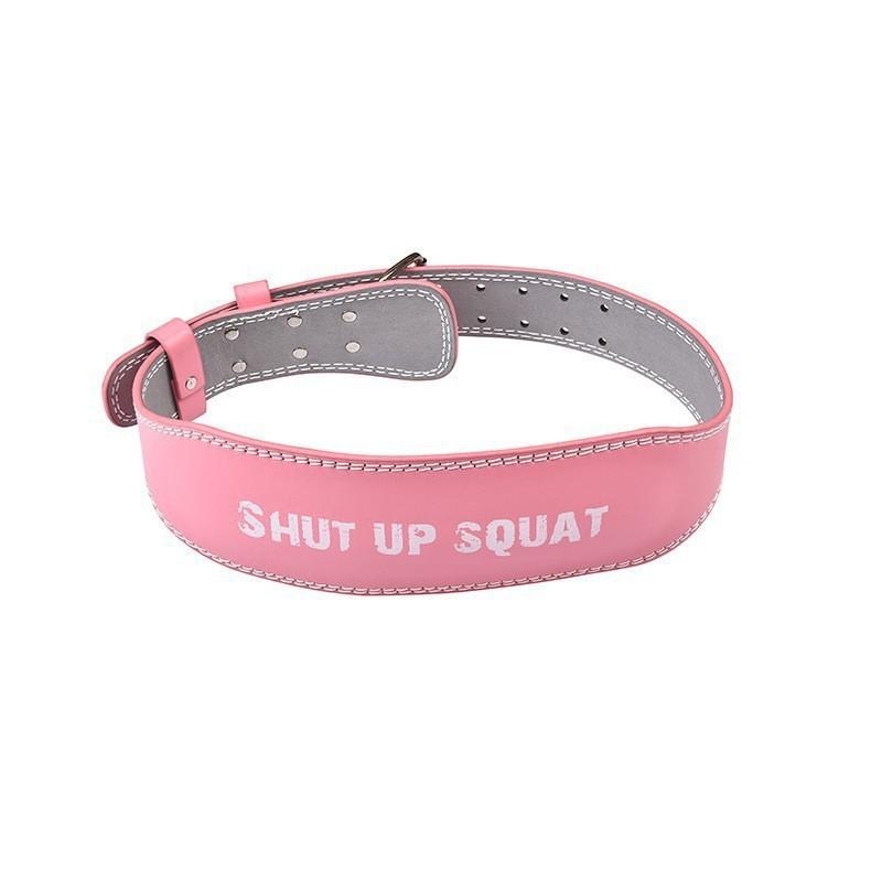 Cowhide Fitness Belt Special Squat Weightlifting Waist Protection Men s Strength Lifting Support Sports Protective Gear PU23 pink Don t Talk Squat printed model
Cowhide Fitness Belt Special Squat Weightlifting Waist Protection Men s Strength Lifting Support Sports Protective Gear PU23 pink Don t Talk Squat printed model