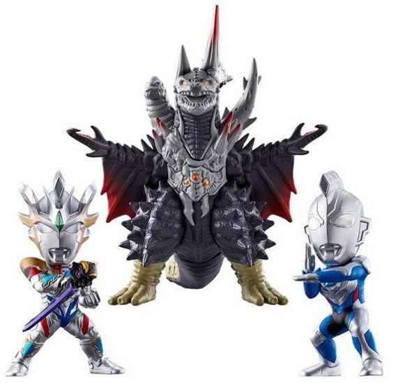 CONVERGE MOTION Ultraman Far Shining Warriors Set Z Ultraman Z Delta Rise 3 figure set (Ultraman Original, Claw, Destred)
CONVERGE MOTION Ultraman Far Shining Warriors Set Z Ultraman Z Delta Rise 3 figure set (Ultraman Original, Claw, Destred)