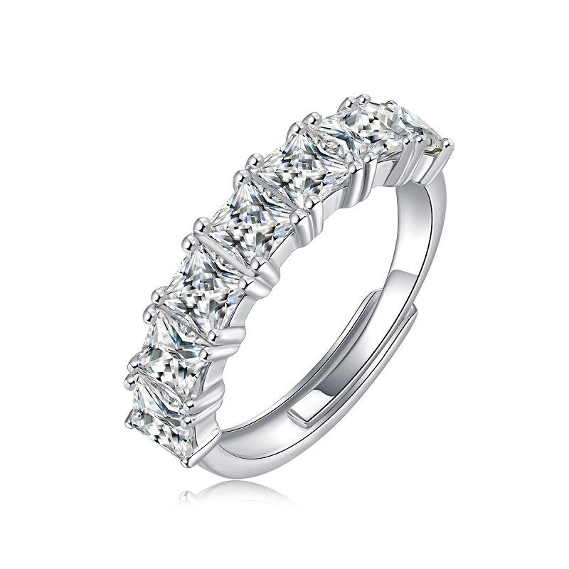 Bague Ringen S925 Серебряное кольцо «Приливное пространство» из муассанита, открытое регулируемое женское новое модное ювелирное изделие ручной работы
Bague Ringen S925 Серебряное кольцо «Приливное пространство» из муассанита, открытое регулируемое женское новое модное ювелирное изделие ручной работы
