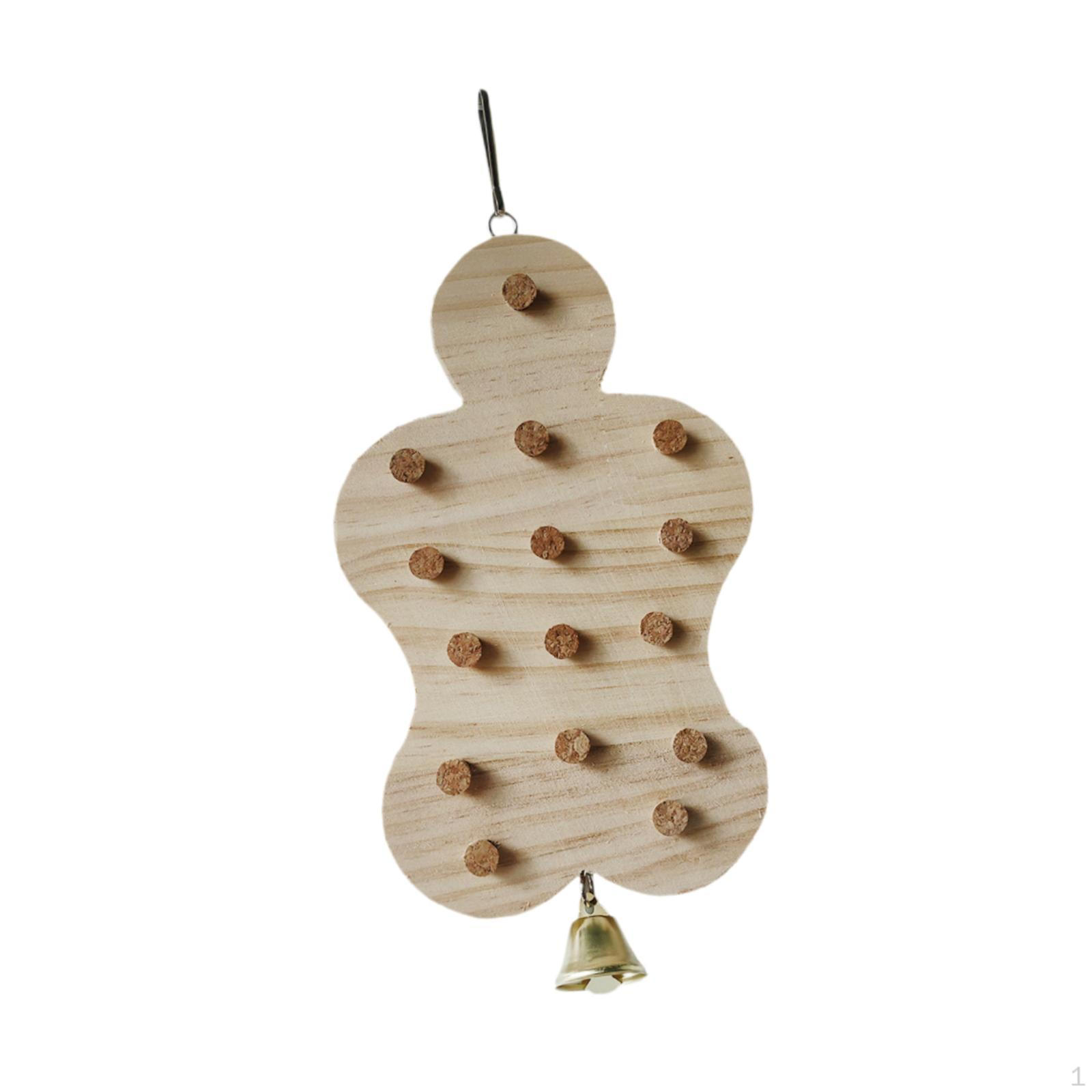 Parrot Chewing Stopper Toy Cork Treasure Game Wooden Block for Medium Large Birds Budgies 
Parrot Chewing Stopper Toy Cork Treasure Game Wooden Block for Medium Large Birds Budgies