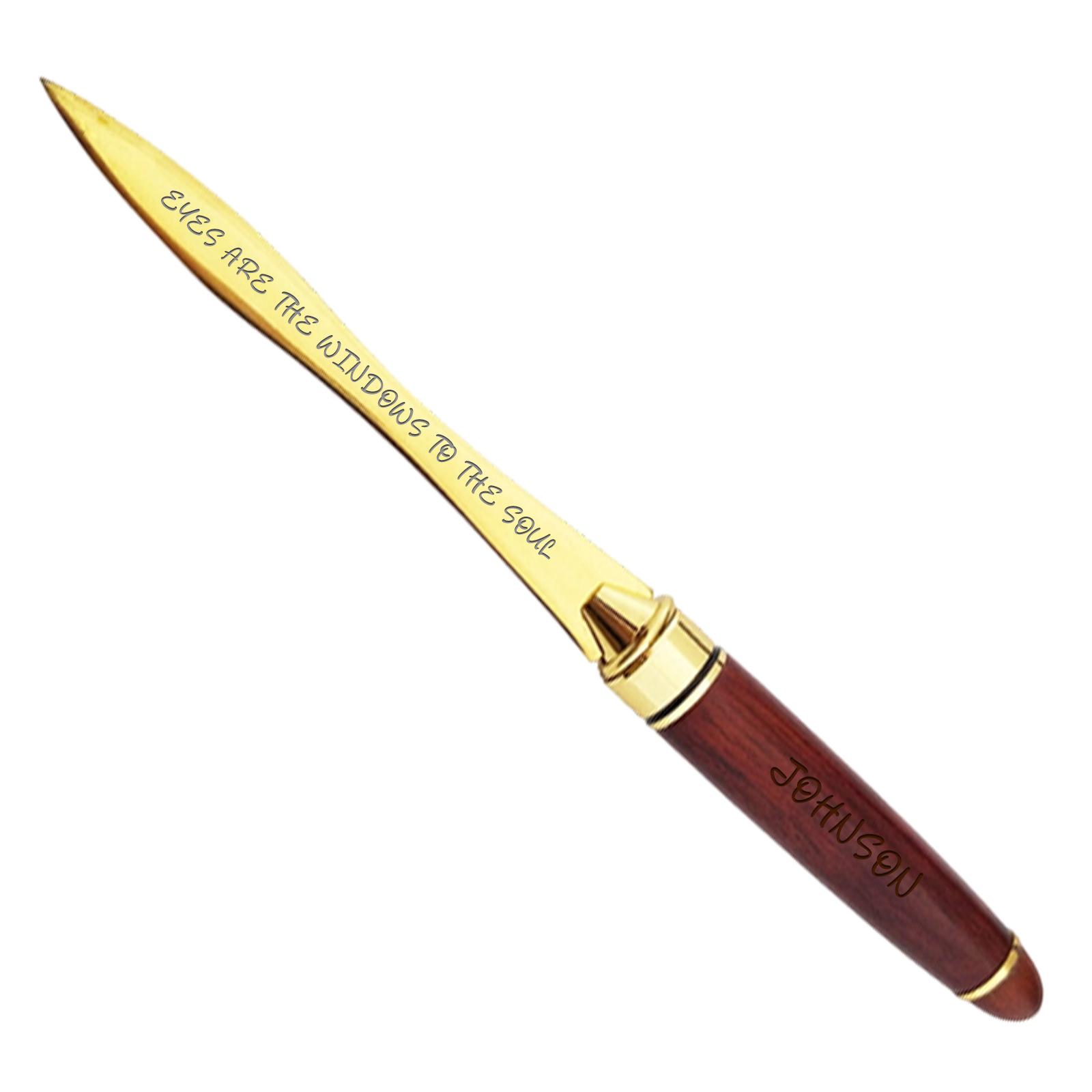 Personalized Stationery Gifts, Wooden Letter Openers, Paper Cutters, Walnut Wood Letter Openers. one size
Personalized Stationery Gifts, Wooden Letter Openers, Paper Cutters, Walnut Wood Letter Openers. one size