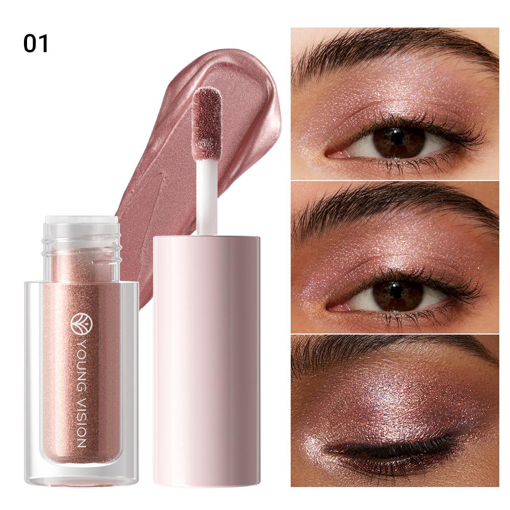 6-color Waterproof Metallic Liquid Eyeshadow Sparkle Glitter Eye Pigment Long Lasting Quick Dry Eye Makeup for Women
6-color Waterproof Metallic Liquid Eyeshadow Sparkle Glitter Eye Pigment Long Lasting Quick Dry Eye Makeup for Women