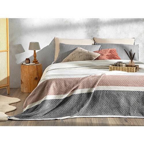 English Home Двойное одеяло Scotch с тройной полоской, 200 x 220 см, коричнево-антрацитовый
English Home Двойное одеяло Scotch с тройной полоской, 200 x 220 см, коричнево-антрацитовый