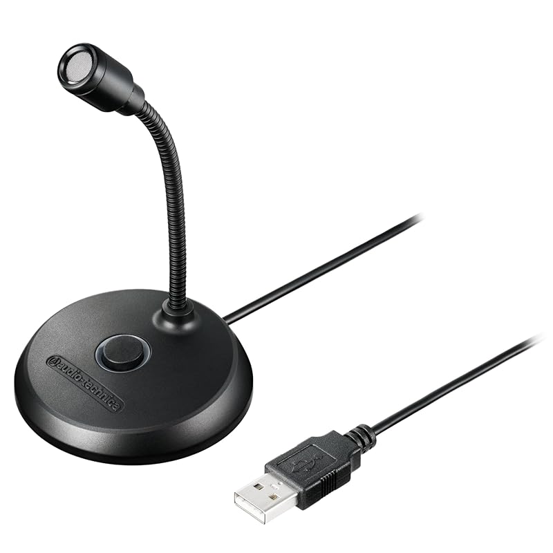 audio technica ATR4800-USB For PC USB microphone condenser microphone USB terminal mute button small size Web conference voice chat delivery Windows
audio technica ATR4800-USB For PC USB microphone condenser microphone USB terminal mute button small size Web conference voice chat delivery Windows
