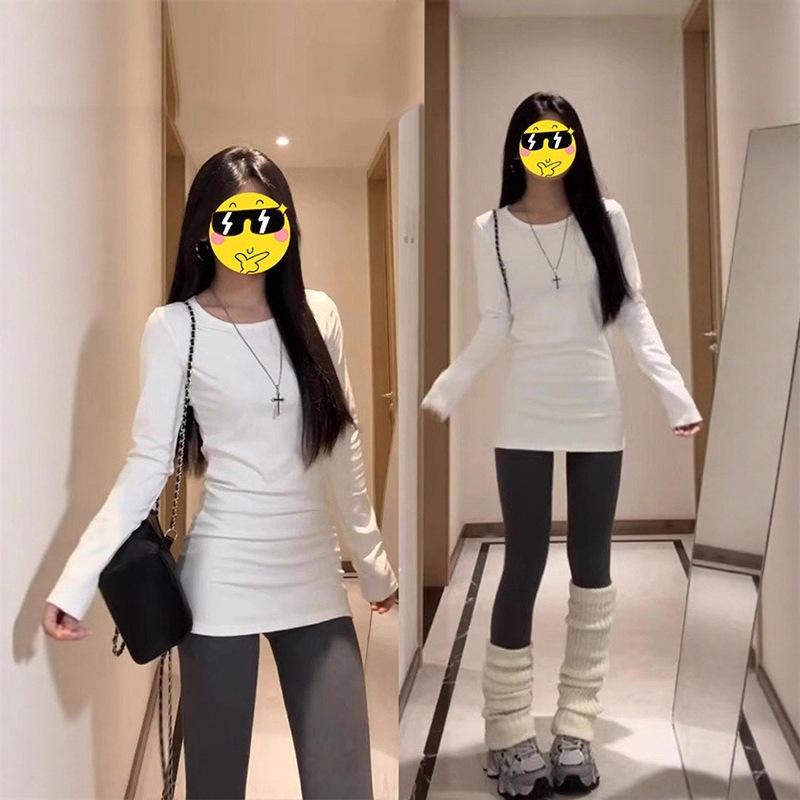 2025 Women s White Thermal Long-Sleeve Mid-Length Base Layer Top, Autumn/Winter Korean Slim Fit Style Large білий
2025 Women s White Thermal Long-Sleeve Mid-Length Base Layer Top, Autumn/Winter Korean Slim Fit Style Large білий