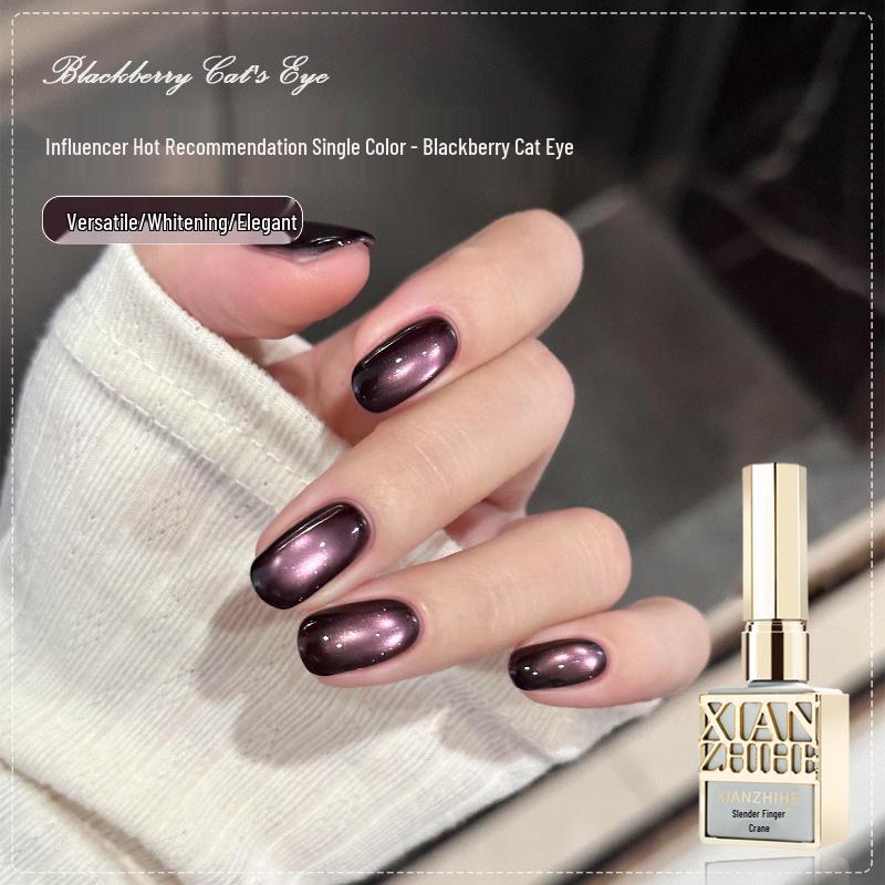 Winter Blackcurrant Cat Eye Nail Gel 2026: Sparkling Purple Glass Bead Manicure фиолетовый
Winter Blackcurrant Cat Eye Nail Gel 2026: Sparkling Purple Glass Bead Manicure фиолетовый